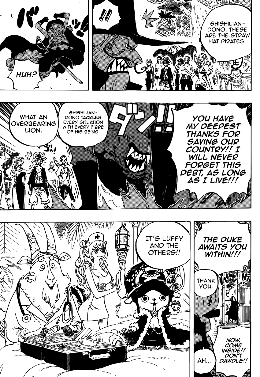 One Piece, Chapter 808 image 15
